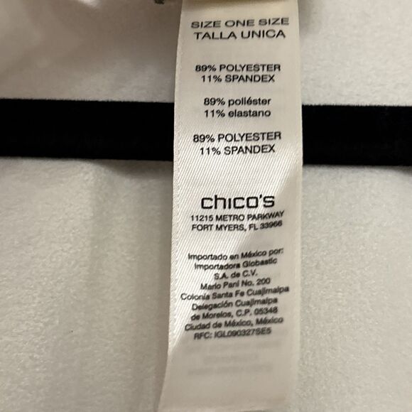 Chicos Kimono Abstract Floral Cheetah Print Ruana Open Front Wrap One Size - Picture 8 of 9